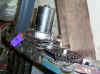 Motor and chain drive transmission system