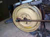 Underside view of flywheel