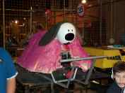 Dougal in the pits