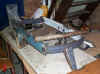 robot chassis under construction
