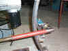 pivot bearing for spike weapon